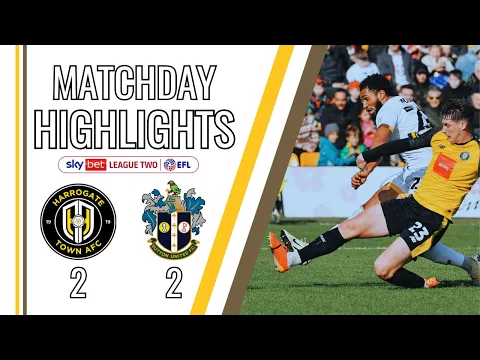 Download MP3 HIGHLIGHTS Harrogate Town vs Sutton United 13/04/24 EFL2