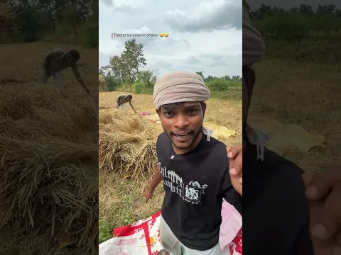 Tractor chalane valo ki zindgi || wait for end 🤣🤣. #tractor #tractorvideo