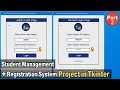 Python Tkinter Login Page Tutorial Student Management Project Part 2