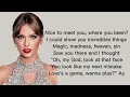 Taylor Swift - Blank Space (Lyrics)
