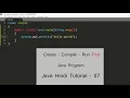 How to run first Java program in Hindi - 07 Hello World Java Tutorials Learn Java