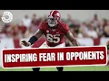 Alabama Offensive Lineman JC Latham Wants to Inspire Fear in Opponents