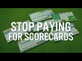 How To Get Free Scorecards For Your Golf Course