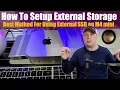 How To Setup External SSD Storage on the M4 Mac mini - Also 256GB or 512GB on Internal Storage