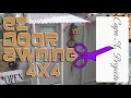 How to make an easy ENTRY Awning How to Make a SIMPLE easy front or back door awning