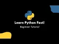 Python For Beginners 2025 Tutorial