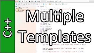 Multiple Data-Type Function Templates - C Programming Tutorial PC Mac 2015