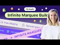 Infinite Marquee Shopify Scrolling Text Effect for Shopify Tutorial Best Marquee Builder App