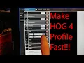 How to make a Light profile for HOG 4 PC and console