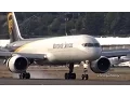 UPS Rush Hour Turnaround of Boeing 757 767 Aircraft KBFI Boeing Field Seattle