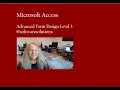 Microsoft Access 14 create main form and list boxes