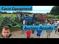 Auction Results - Mark Julie Fitch Farm Equipment