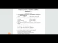 Worksheets on Respiratory system in humans