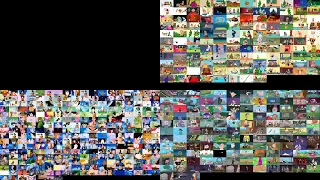 4 Created AAO Videos Playing At Once 14 4 созданных видео ВС сразу 14 