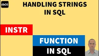 INSTR in SQL INSTR string function