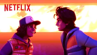 Stranger Things: Tales From '85 | Dustin & Steve Team Up | Netflix