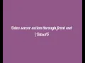 Odoo Server Action through User Interface