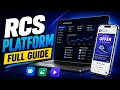 RCS Workflow Platform Create Assistant Send Campaigns