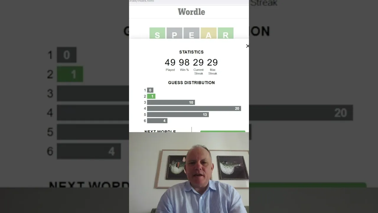 Wordle in a Minute - 9th April 2022