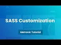 SASS Customization - Metronic 8 Admin Template