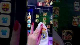 سويت تشكيلة ريال مدريد القديمة بيس موبايل Efootball 