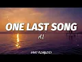 A1 - One Last Songs🎶