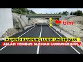 Download Lagu UPDATE UNDERPAS‼️JEMBATAN SUDAH SELESAI DICAT, PRASASTI, LAMPU, JALAN SIAP DIASPAL, TINGGI 5,8 Meter