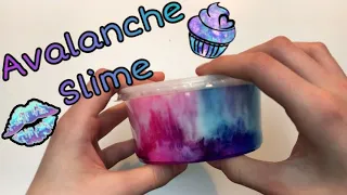 DIY Avalanche slime
