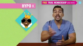 Hypokalemia - Fluid Electrolytes Nursing Students