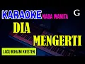 Download Lagu DIA MENGERTI  - NADA WANITA G | KARAOKE / LIRIK | LAGU ROHANI KRISTEN