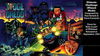 Ultimate Challenge Wizard Mode Judge Dredd Pinball Music 