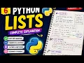 Master Python Lists Methods Operations Examples Lecture 6