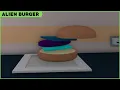 Cook Burgers Alien Burger