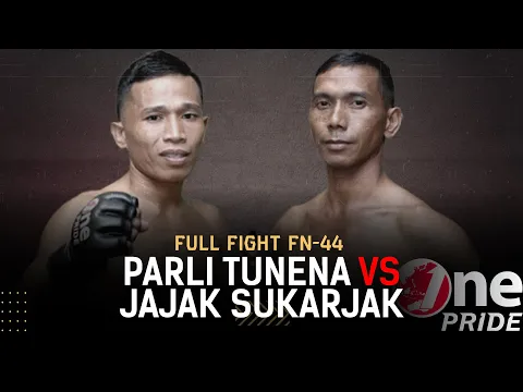Strawweight: Parli Tunena VS Jajak Sukarjak | Full Fight One Pride MMA FN 44