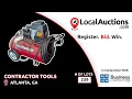 ATLANTA GA Contractor Tools Equipment 239 Lots
