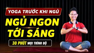 Yoga 30 Phút Giúp Ngủ Ngon, Cơ Thể Khỏe Hơn | Kim Ba Yoga