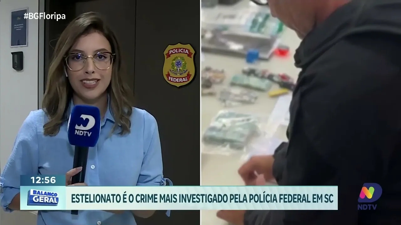 Estelionato é o crime mais investigado pela Polícia Federal em SC