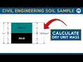 FE Exam Prep NEW Civil Engineering Soil Sample Question and Solution