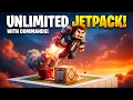 Make a JETPACK with Commands in Minecraft Bedrock