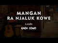 Download Lagu MANGAN RA NJALUK KOWE // LSISTA  // KARAOKE GITAR KAJON NADA COWO ( MALE )