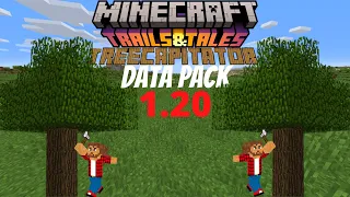 Minecraft Java 1 20 Treecapitator Data Pack Showcase