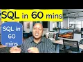SQL in 60 mins - DDL Create Alter Drop