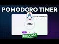 Build an App with Google Antigravity Pomodoro Timer No Code 2026
