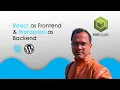 React Frontend and Wordpress as Backend