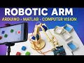 Robotic arm using Computer Vision for object sorting with necessary codes