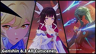 genshin impact 6 3 luna iv nod krai all cutscene u0026 ending a traveler on a winters night 