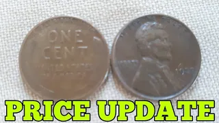 1937 one cent Wheat Penny Coin Value