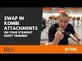 STIHL Straight Shaft Trimmers CAN Run Kombi Attachments