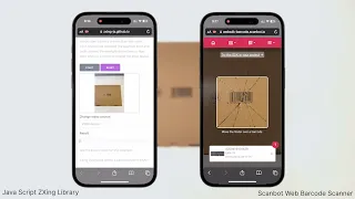 ZXing JS vs Scanbot SDK JavaScript Barcode Scanning Solutions