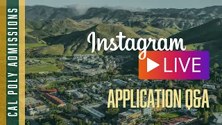 Admissions Instagram - Application Q A 2021